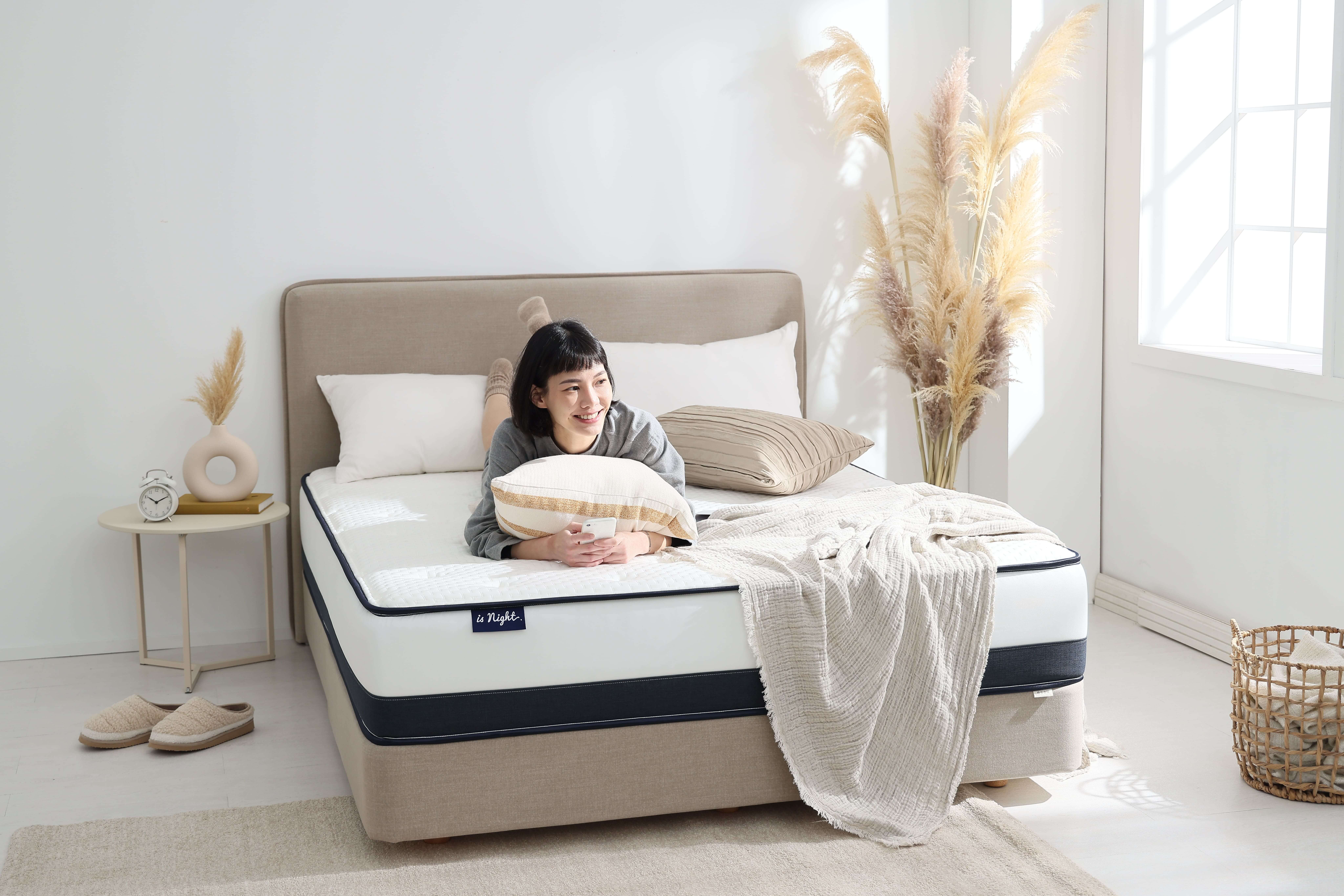 一張合適的奈特床墊，穩定支撐人體、平均釋放壓力，讓你好好睡一覺。
