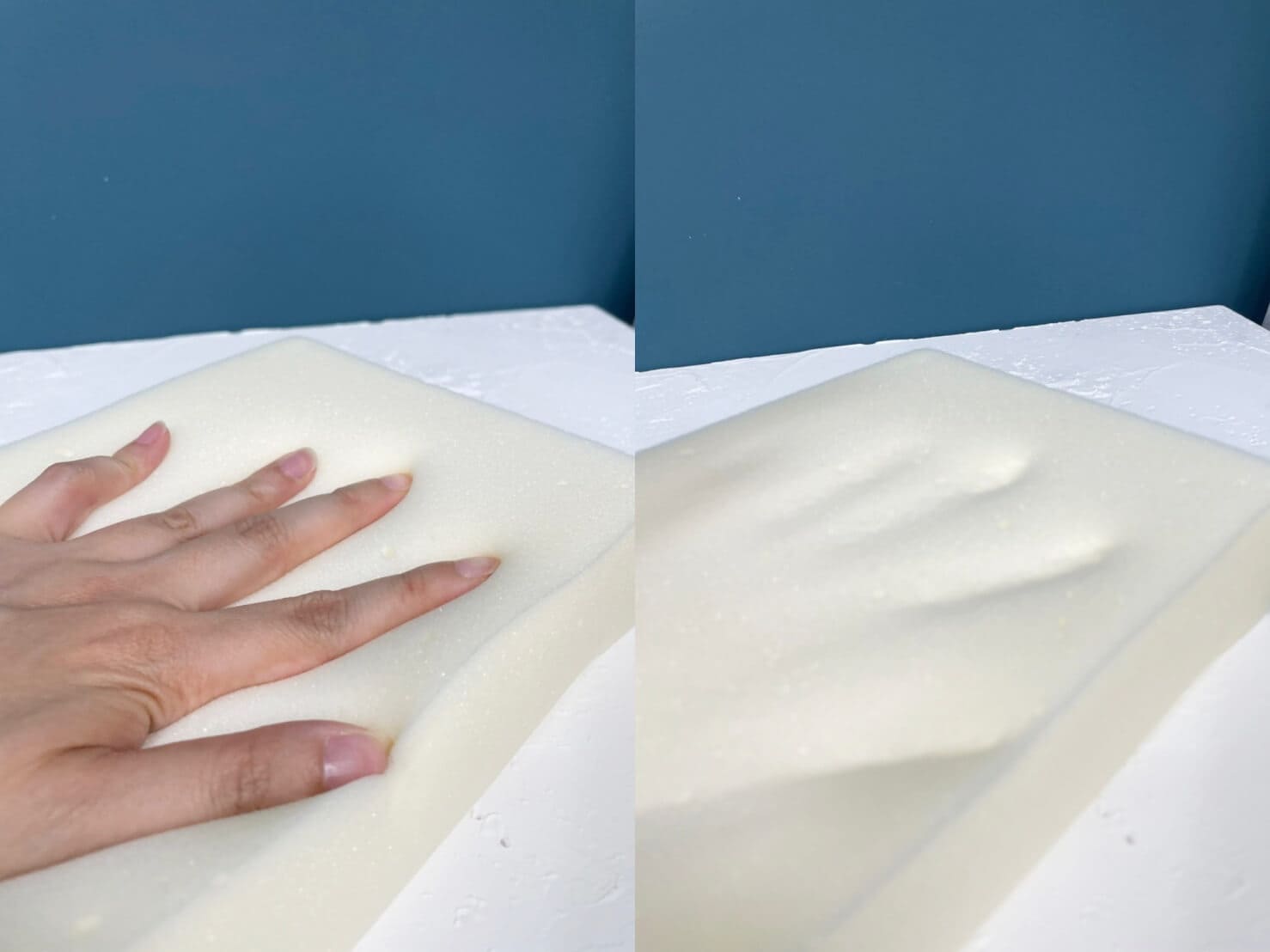 記憶棉是被廣為使用的枕頭材質，能根據人體輪廓給予貼合支撐。